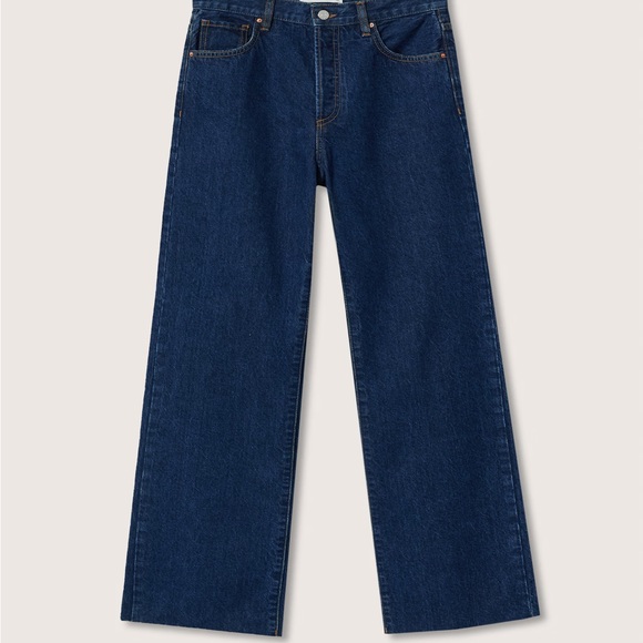 Mango Dark Blue Women's Jeans - Picture 2 of 4